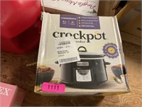 Crock-Pot Portable 4 Quart SS (missing liner)