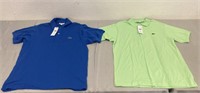 2 Lacoste Men’s Polo Shirts- Large