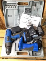 18v Cordless Drill & Flashlight with Charger