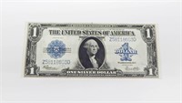 1923 $1 SILVER CERTIFICATE - NEARLY UNCIRCULATED