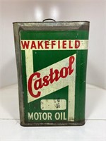 Wakefield Castrol 4 Imperial Gallon Tin