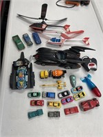 MISC. TOY LOT RUBBER, BATMAN, DIE-CAST & TOOTSIE