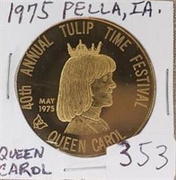May 1975 Pella Iowa 40th Tulip Festival- Queen