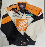 Nascar jacket size M. Sponsored by The Home