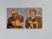 1950 Bowman (2 Diff Redskins) #31,#139