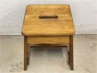 Heavy Wooden Stool