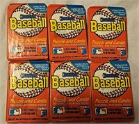 6 Packs of 1988 Donruss Baseball Cards