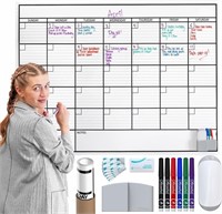 Large Dry Erase Calendar for Wall