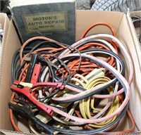 Box lot to include asstd extension cords,
