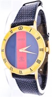 Vintage Pre - Owned Gucci Watch - Leather band - O
