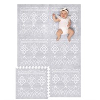 Lillefolk Baby Foam Play Mat - Baby Playmat | Tile