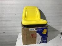 Yellow Bucket Vinyl Seat