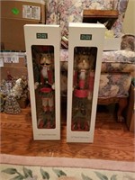 24' wood nutcrackers total of 2