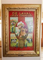 DE LAVAL Cream Separators Metal Print in Ornate