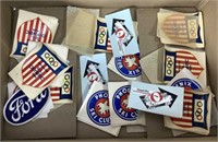 Vintage Decals, Ford Patch, Us Olympic Fund