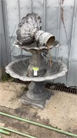 Large Cast Aluminum Fountain