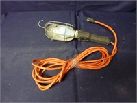 SHOP WORK LIGHT WITH METAL CAGE