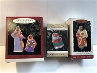 Hallmark Keepsake Ornaments 3 different ones