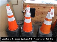 LOT, (10) SAFETY CONES