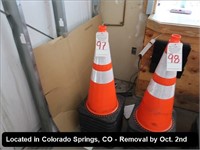 LOT, (10) SAFETY CONES