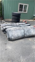 GROUP OF 3 CONCRETE CURRING BLANKETS