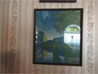 MAXFIELD PARRISH FRAMED PICTURE