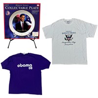 3 Pieces of Collectible Obama Election Items