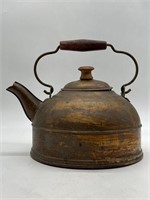 Vintage Collectible Copper Tea Kettle