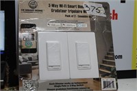 New 3 way WI-FI smar dimmer switches, 3 pack