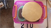 Clothes Basket, Tupperware Relich Tray