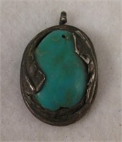Vintage S/S Native American Hand Made Pendant