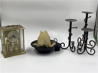 Candleholders and assorted decor