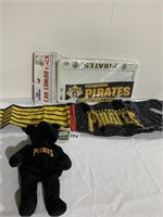 BLOW UP PIRATES BAT, CAR COMBO PLATE SURROUNDS IN