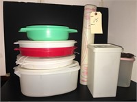 VARIOUS FOOD STORAGE CONTAINERS
