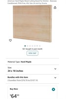 CUTTING BOARD (OPEN BOX, NEW)