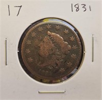 1831 United States Large Cent