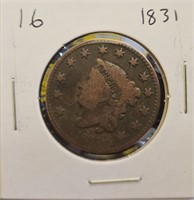 1831 United States Large Cent