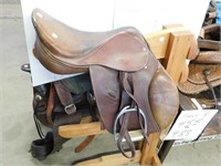 SADDLE - LIGHT BROWN 16.5-D, TAN'S TACK BRAND