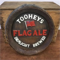 Tooheys Flag Ale Keg End Plastic