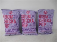 (3) "As Is" Angie's Boomchickapop Popcorn - Sweet