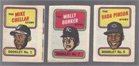 1970 TOPPS STORIES BOOKLETS LOT OF 3