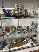 Nautical Decor: Ships, Fish, Lighthouses etc