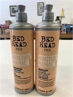 2x Bed Head TIGI Moisture Maniac Shampoo