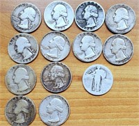Silver Quarters (13),