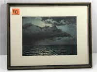 ART:  Print of Ocean Scenery