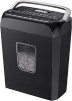 Bonsaii Paper Shredder for Home Use  6-Sheet