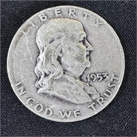 1961-D Franklin Silver Half Dollar