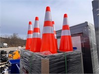 QTY 250-Safety Cones- NO RESERVE