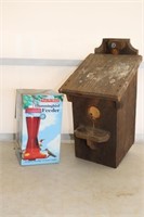 Bird House, Hummingbird Feeder