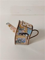 Vintage 1999 Mini Empress Arts Enamel Teapot UJC